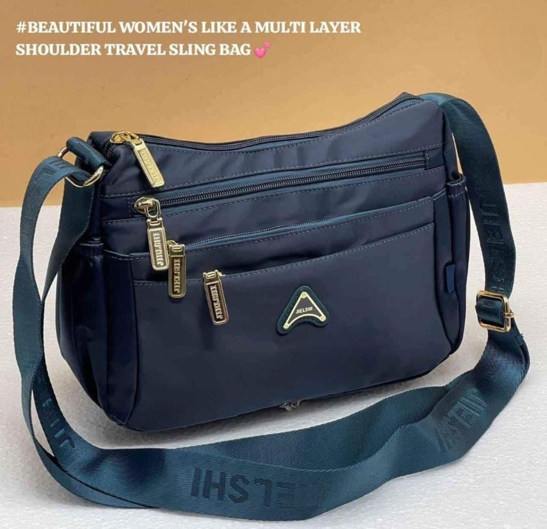 Imported Navy Blue Handbag | Premium Quality & Elegant Finish | LP-002