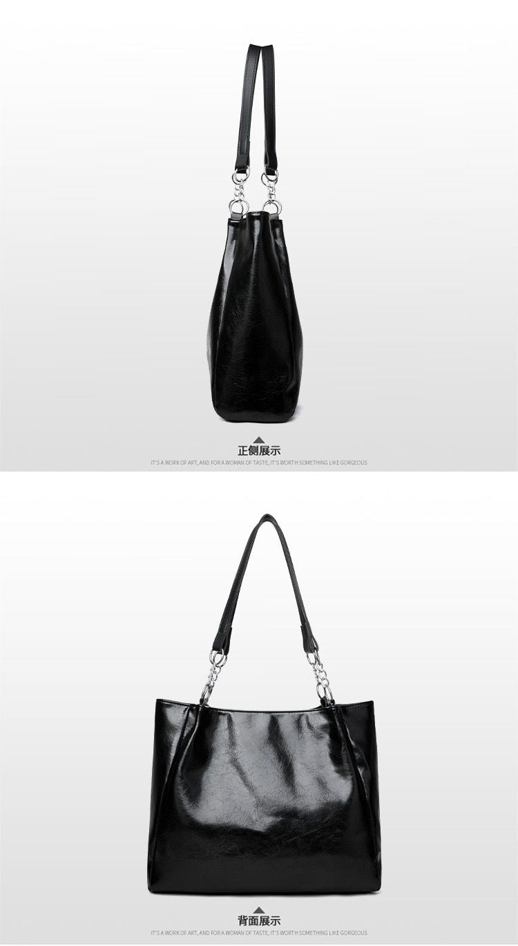 Imported Elephant Patched Vintage Tote Bag | Premium Leather Finish | LP-002