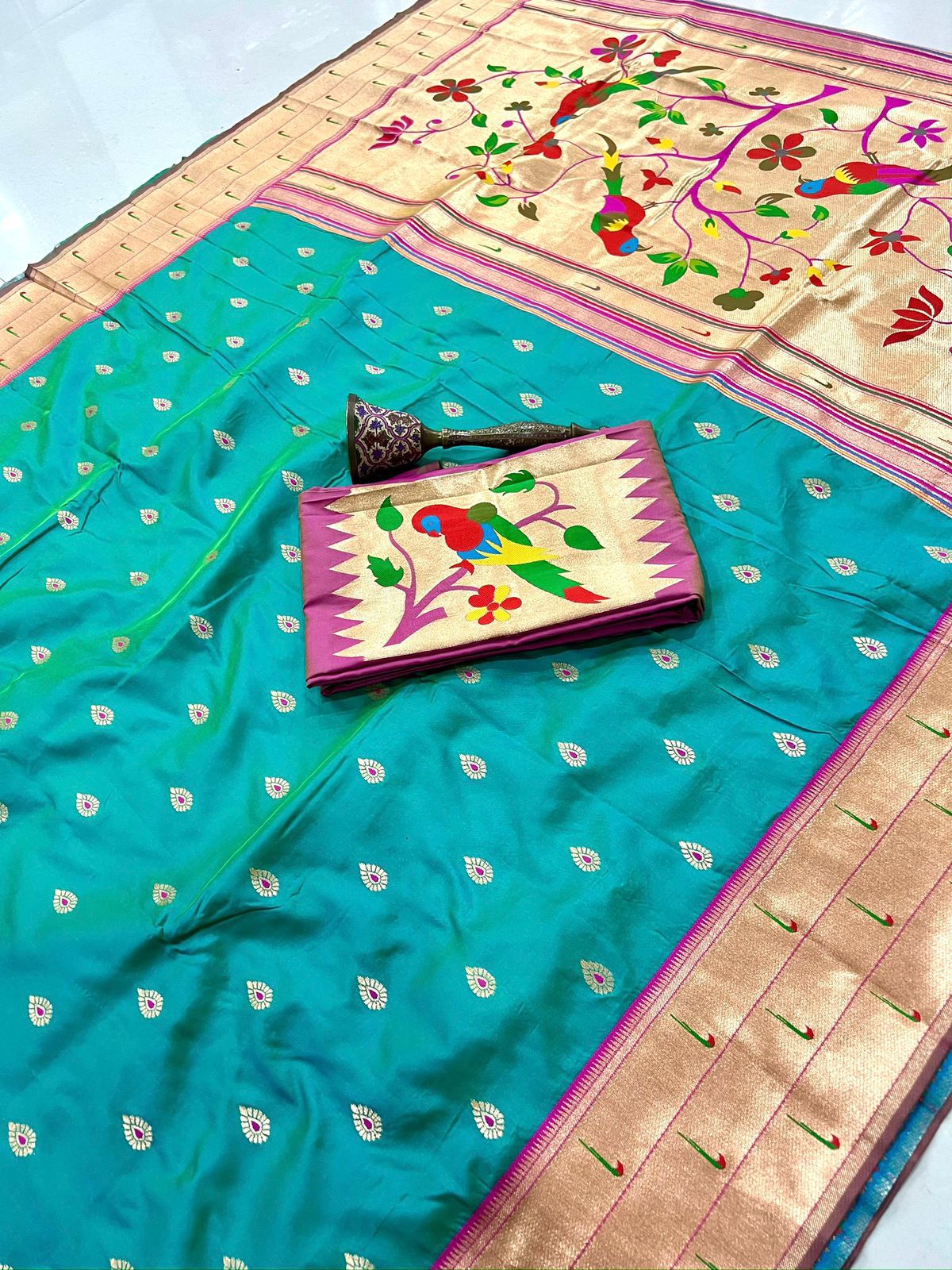 Super Hit Pure Silk Saree | Premium Kanchivram Pethani Silk Collection |LP-002