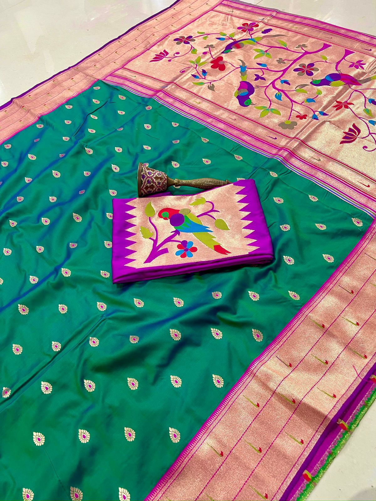 Super Hit Pure Silk Saree | Premium Kanchivram Pethani Silk Collection |LP-002