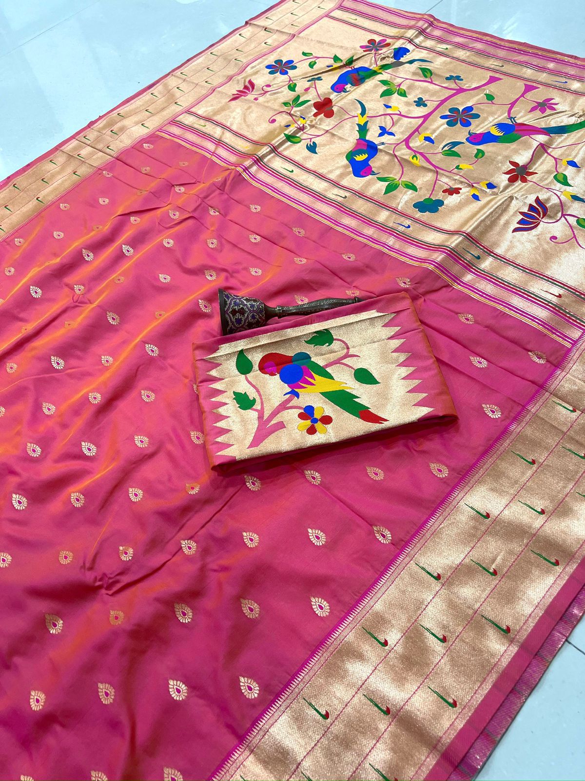 Super Hit Pure Silk Saree | Premium Kanchivram Pethani Silk Collection |LP-002