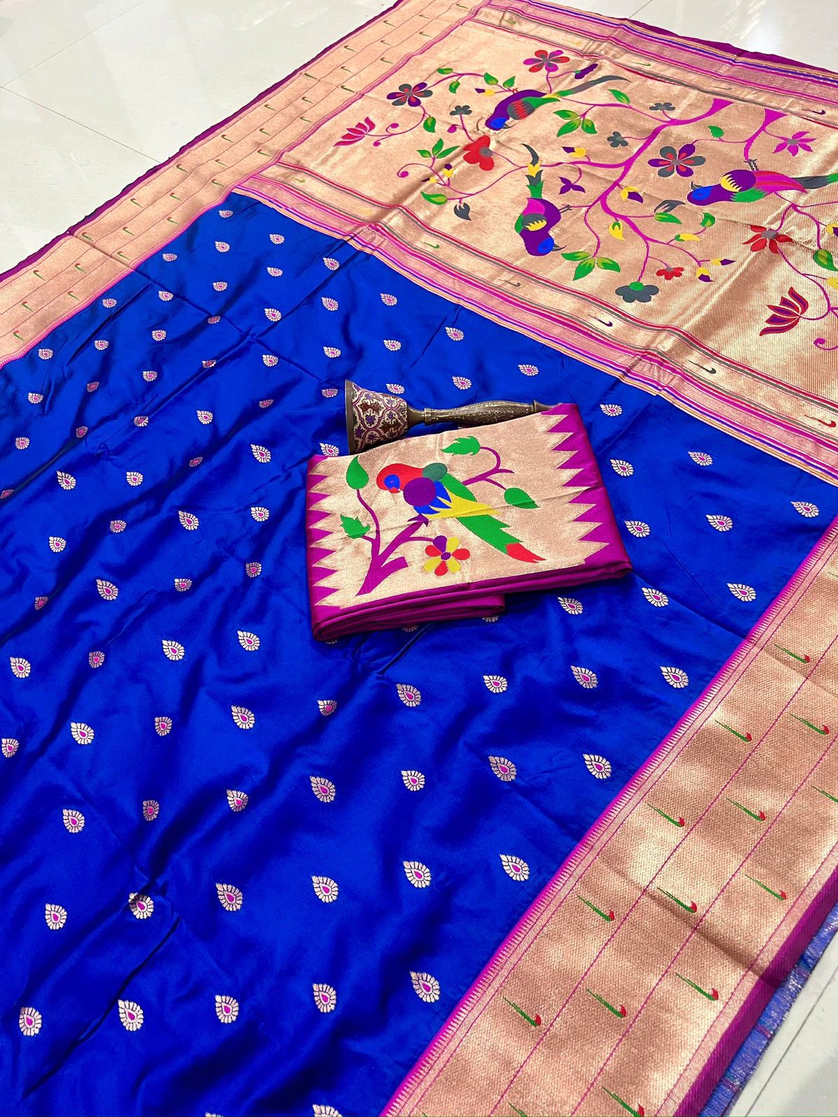 Super Hit Pure Silk Saree | Premium Kanchivram Pethani Silk Collection |LP-002