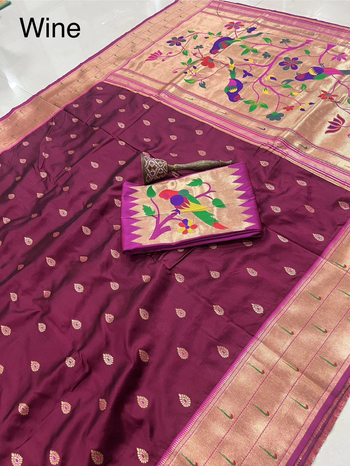 Super Hit Pure Silk Saree | Premium Kanchivram Pethani Silk Collection |LP-002