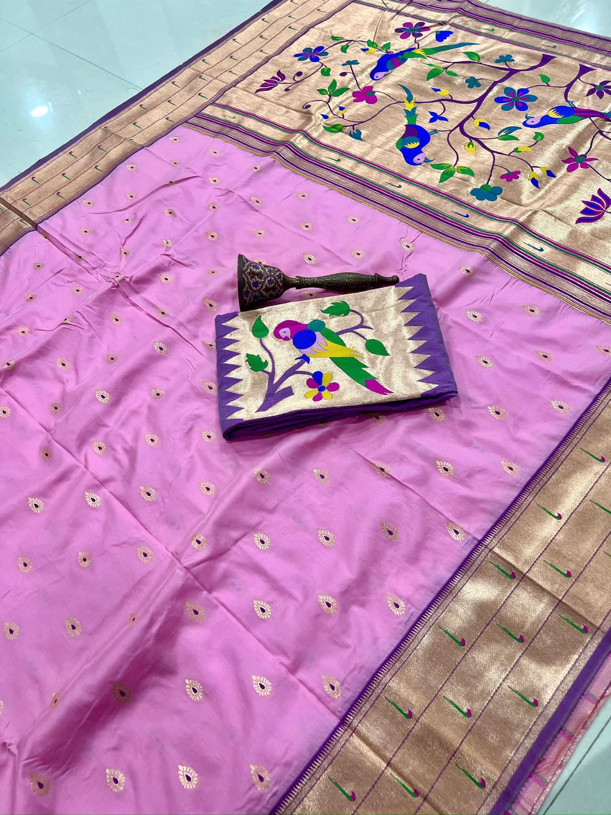 Super Hit Pure Silk Saree | Premium Kanchivram Pethani Silk Collection |LP-002