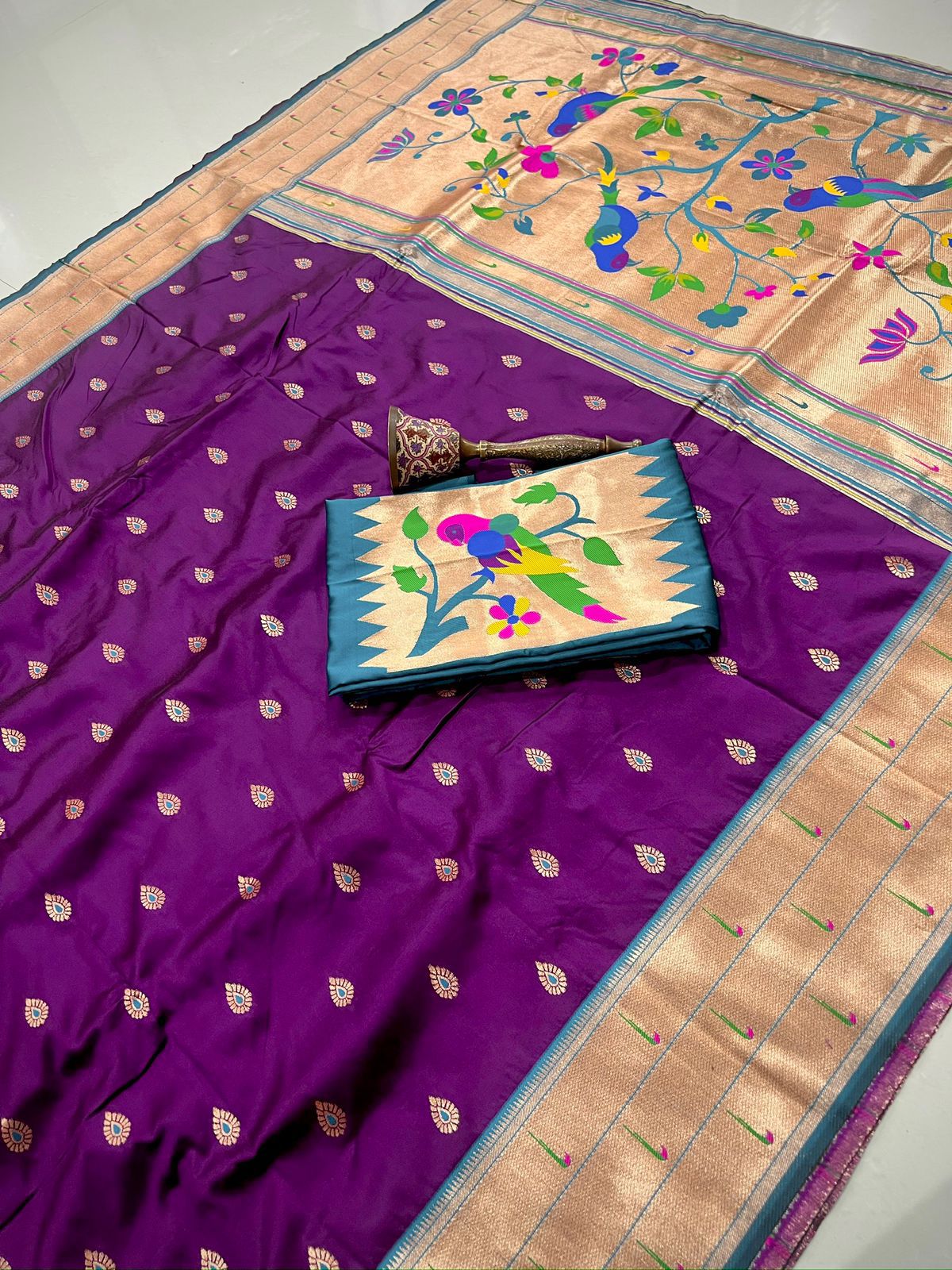 Super Hit Pure Silk Saree | Premium Kanchivram Pethani Silk Collection |LP-002