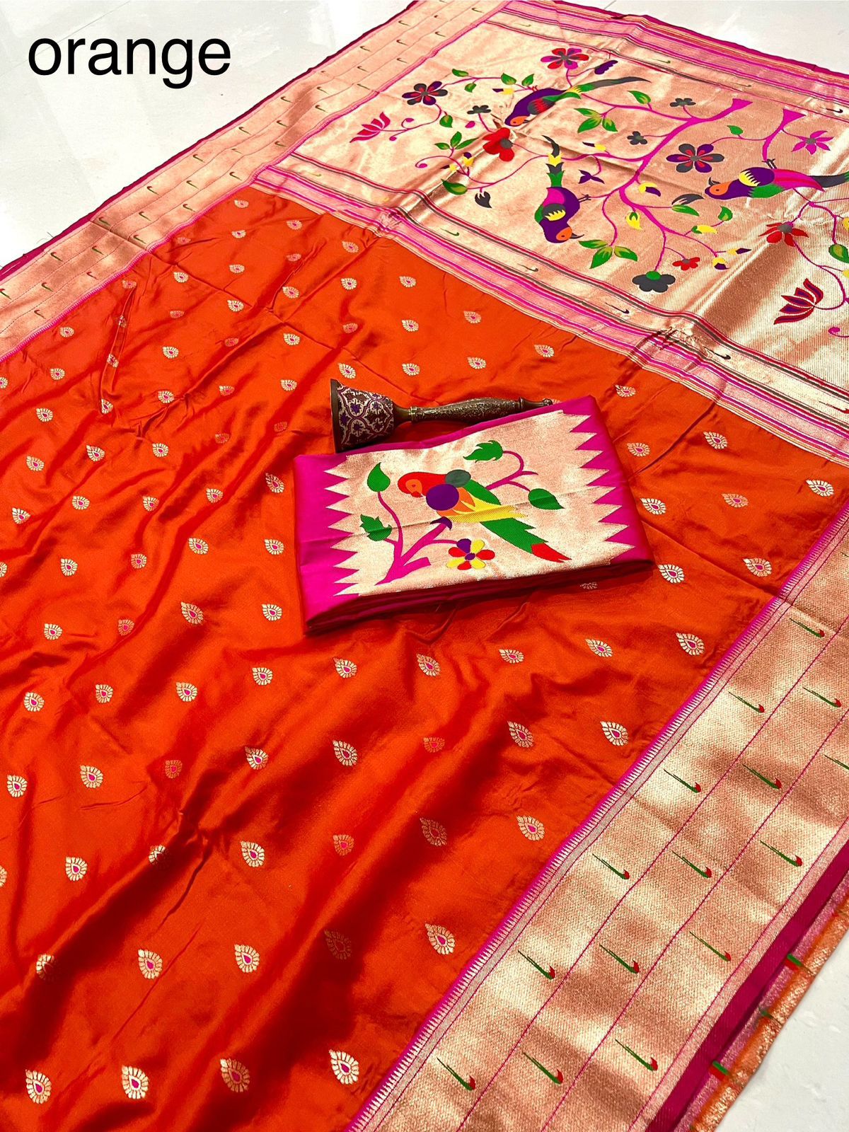 Super Hit Pure Silk Saree | Premium Kanchivram Pethani Silk Collection |LP-002