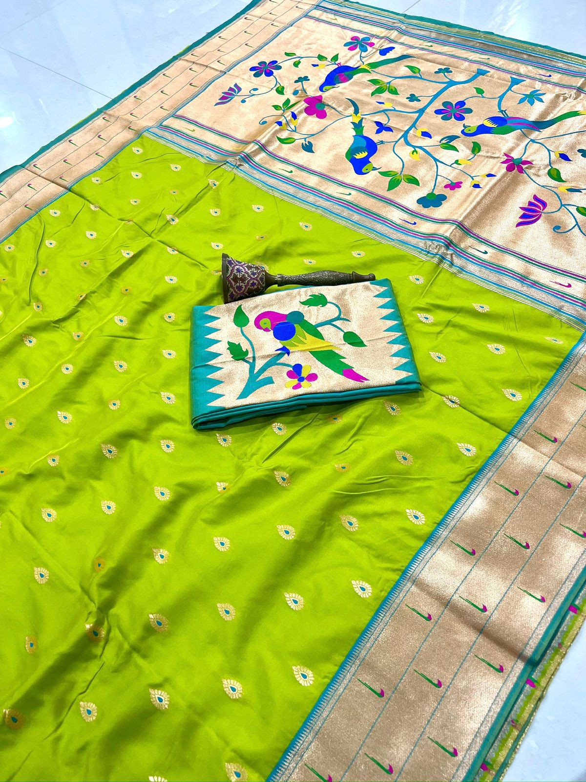 Super Hit Pure Silk Saree | Premium Kanchivram Pethani Silk Collection |LP-002